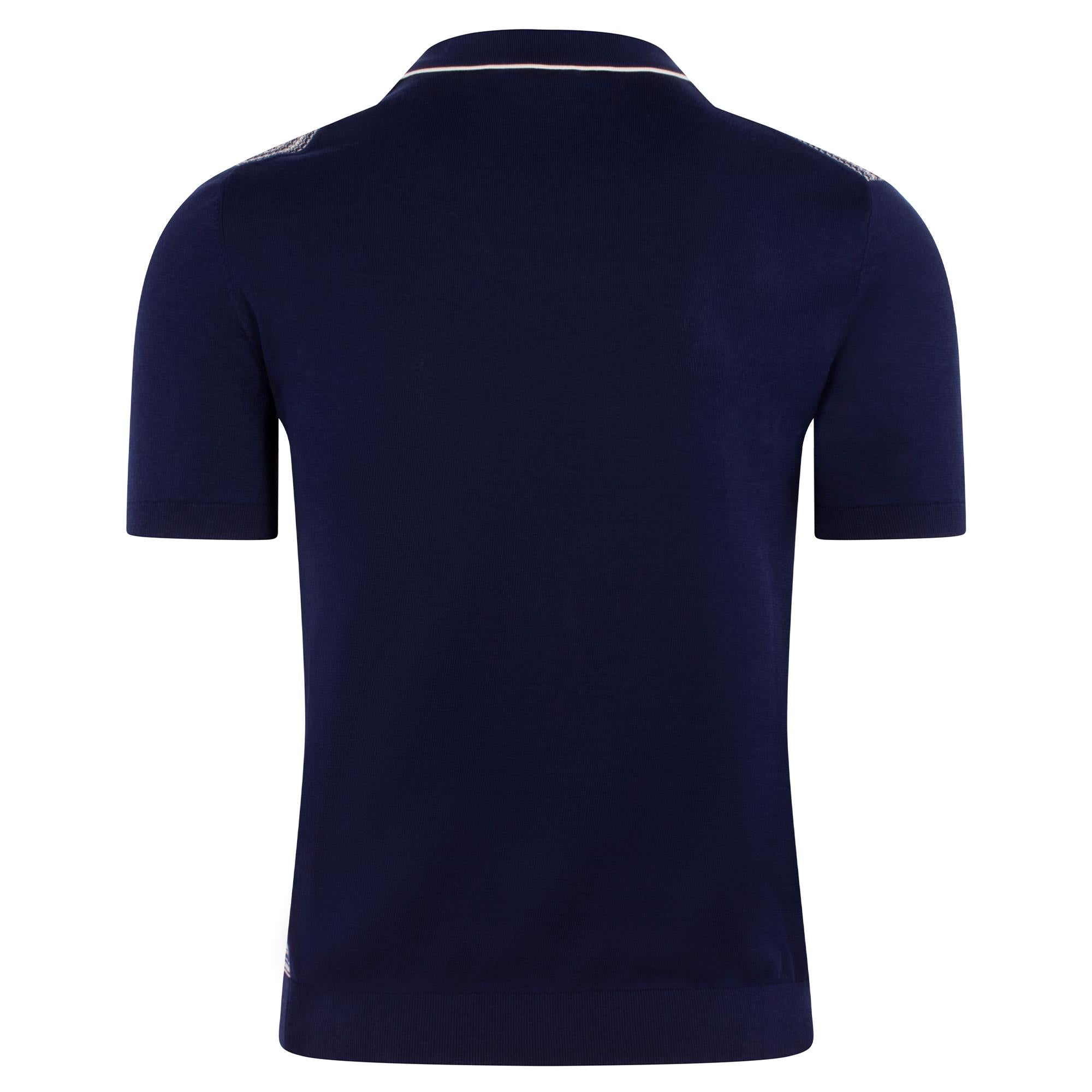 Psycho Bunny Kenny Striped Knit Mens Polo